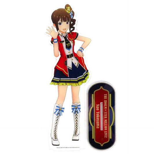 Nao Yokoyama Shiny Trinity Ver. Super Big Acrylic Stand The Idolmaster Million Live! Theater Days 6th Anniversary in Akihabara [USED]