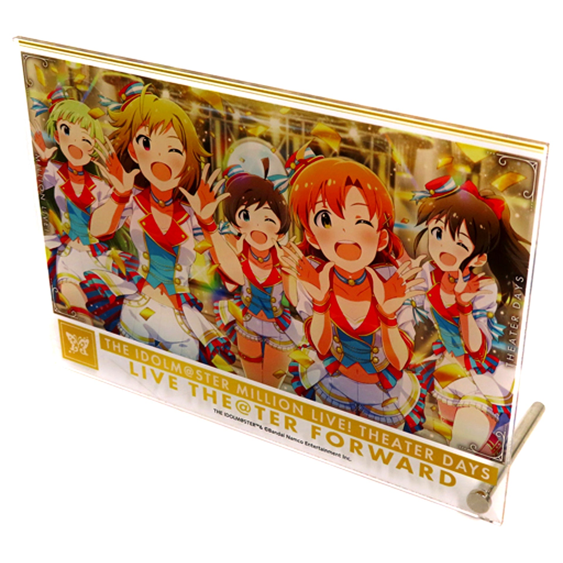 Sunshine Rhythm THE IDOLM@STER MILLION LIVE! THEATER DAYS Acrylic Art LIVE THE@TER FORWARD 6th Anniversary in AKIHABARA [USED]