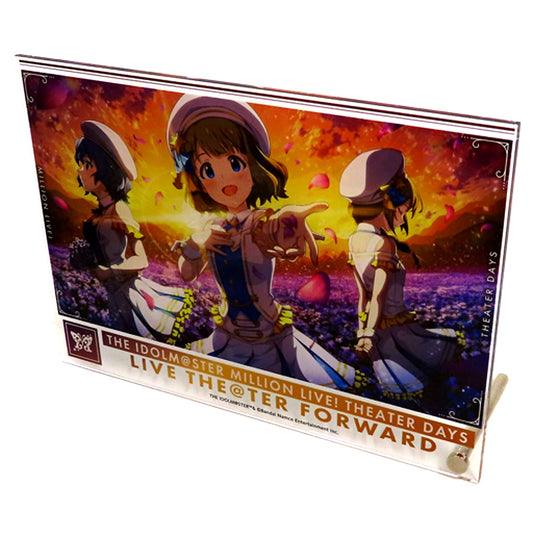Gemini Acrylic Art Live The@ter Forward THE IDOLM@STER Million Live! Theater Days 6th Anniv. in Akihabara [USED]