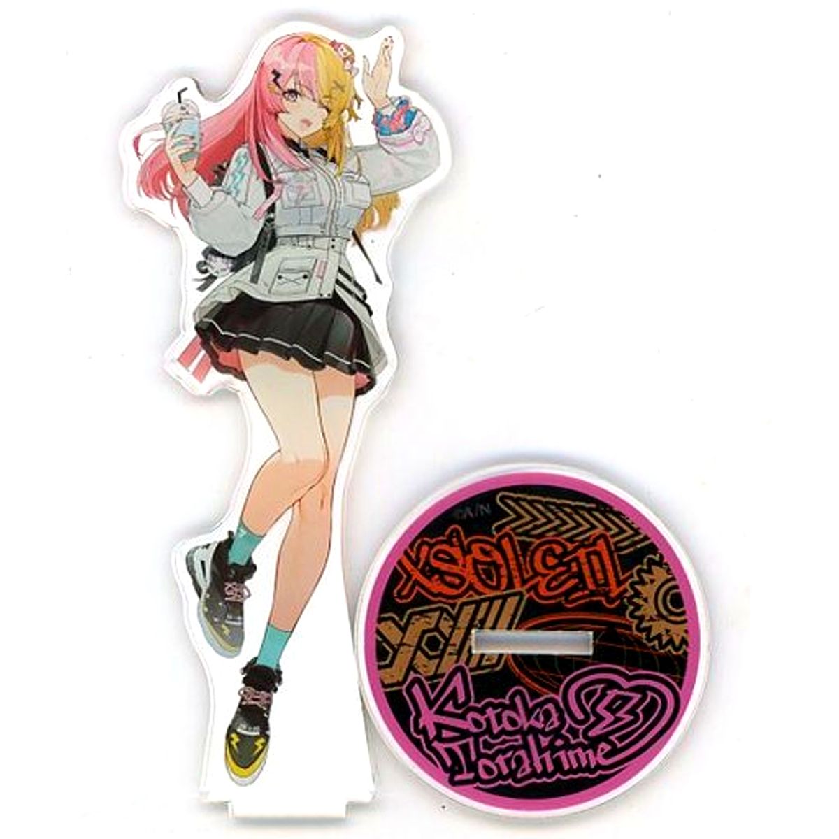 Kotoka Torahime Acrylic Stand Virtual YouTuber Nijisanji NIJISANJI EN XSOLEIL Half Anniversary [USED]