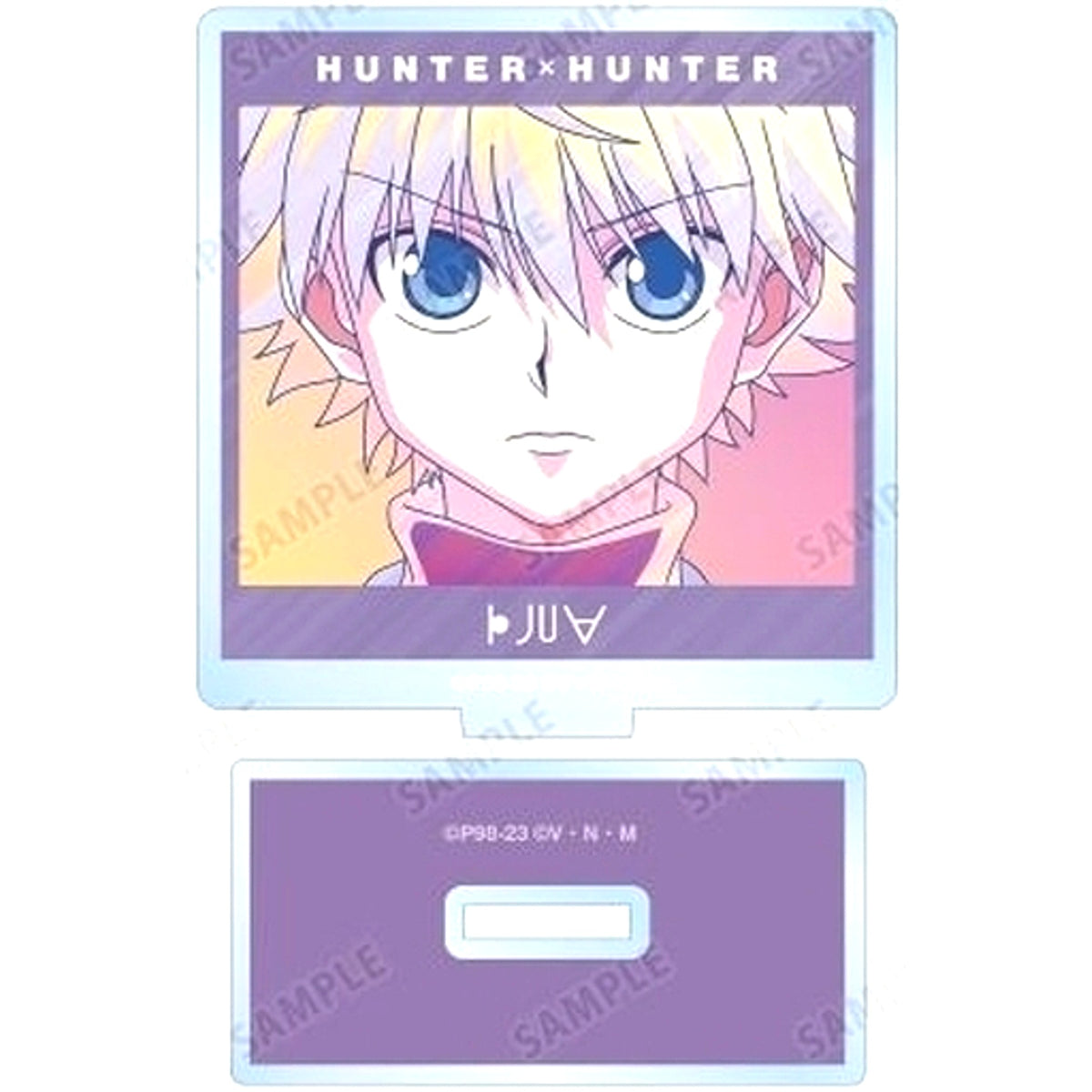 Killua Zoldyck Hunter x Hunter Ani-Art Animate Fair in 2023 Trading Ani-Art clear label Vol. 3 Acrylic Stand [USED]