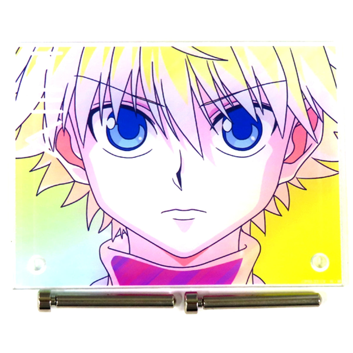 Killua Zoldyck Hunter x Hunter Ani-Art clear label Vol.3 A6 Acrylic Panel Ani-Art Animate Fair in 2023 [USED]