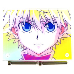 Killua Zoldyck Hunter x Hunter Ani-Art clear label Vol.3 A6 Acrylic Panel Ani-Art Animate Fair in 2023 [USED]