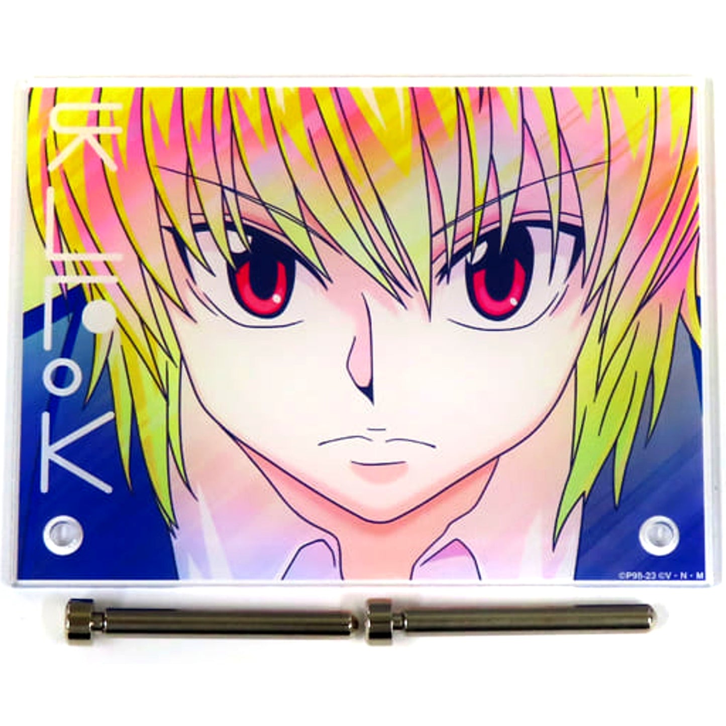 Kurapika Hunter x Hunter Ani-Art clear label Vol. 3 A6 Acrylic Panel Hunter x Hunter Ani-Art animate Fair in 2023 [USED]