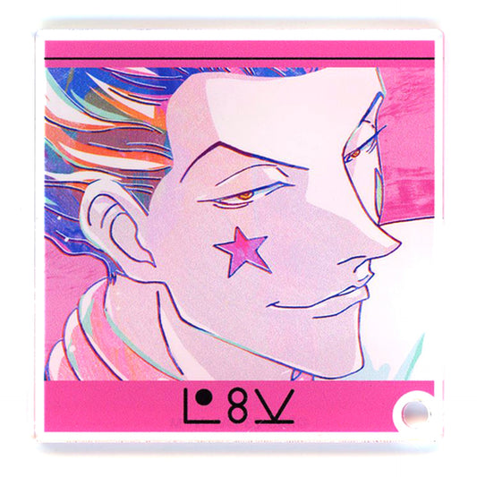 Hisoka Trading Ani-Art Acrylic Stand Panel Hunter x Hunter Ani-Art Animate Fair in 2023 [USED]
