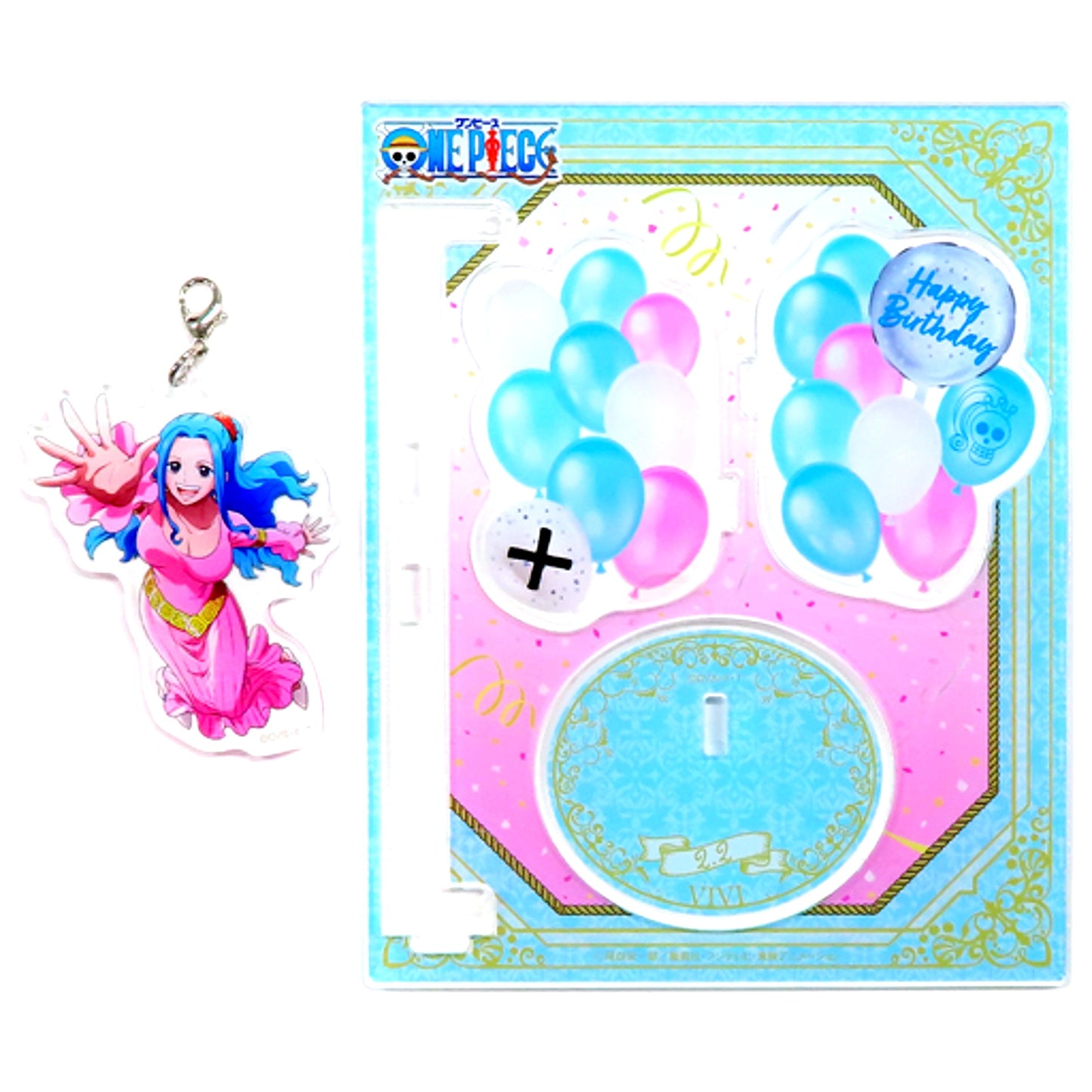 Nefertari Vivi Birthday Swaying Acrylic Stand - 2023 One Piece Mugiwara Store Limited [USED]
