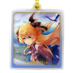 Genshin Fischl Slide Acrylic Keychain China Limited Keychains [USED]
