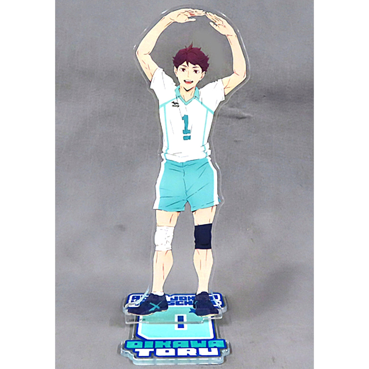 Toru Oikawa Big Acrylic Stand Kujirack Haikyu!! Initial Gymnastics K Prize [USED]