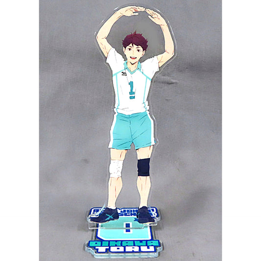 Toru Oikawa Big Acrylic Stand Kujirack Haikyu!! Initial Gymnastics K Prize [USED]