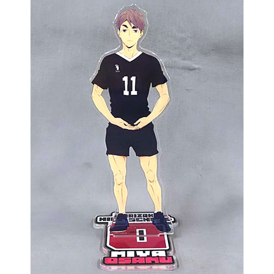 Osamu Miya BIG Acrylic Stand Kuji Rack Haikyu!! Initial Gymnastics Starting! Prize P [USED]
