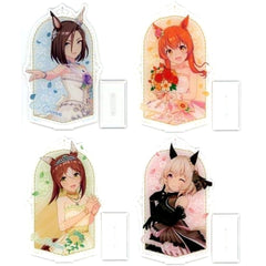 Umamusume: Pretty Derby Air Groove & Others All 4 Types Set Ichiban Kuji 6th Big Acrylic Stand Prize D Acrylic Stands [USED]