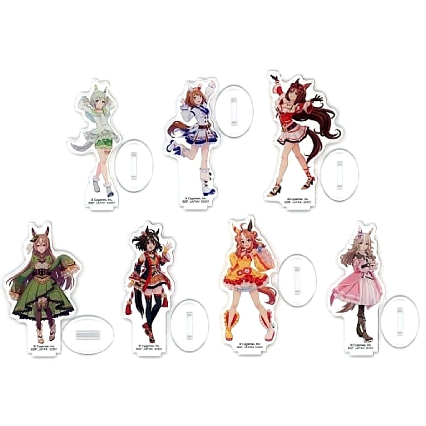 Umamusume: Pretty Derby Seiun Sky & Others All 7 Types Set Ichiban Kuji 6th Acrylic Stand Prize E Acrylic Stands [USED]