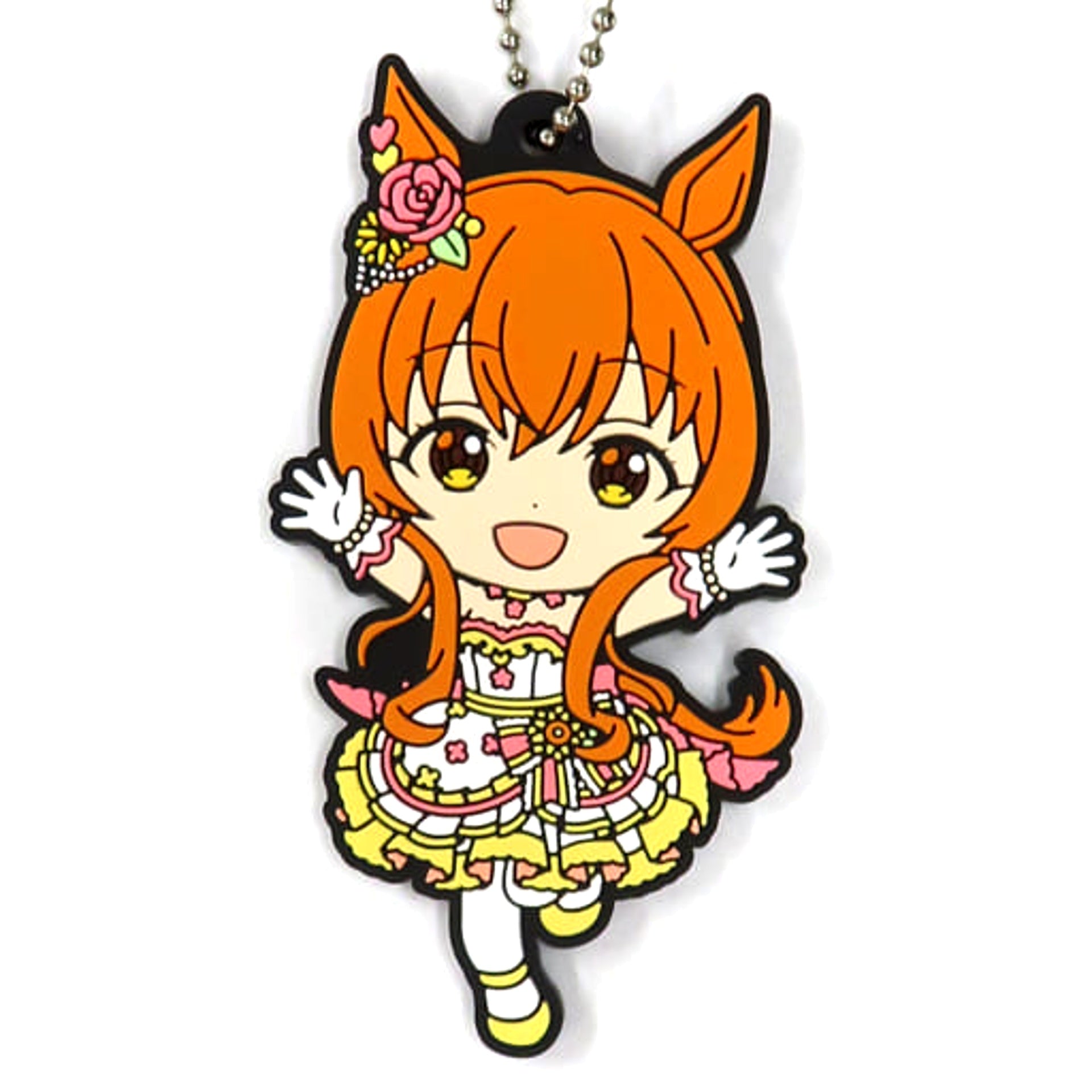 Umamusume: Pretty Derby Mayano Top Gun Ichiban Kuji 6th Rubber Mascot Prize H [USED]