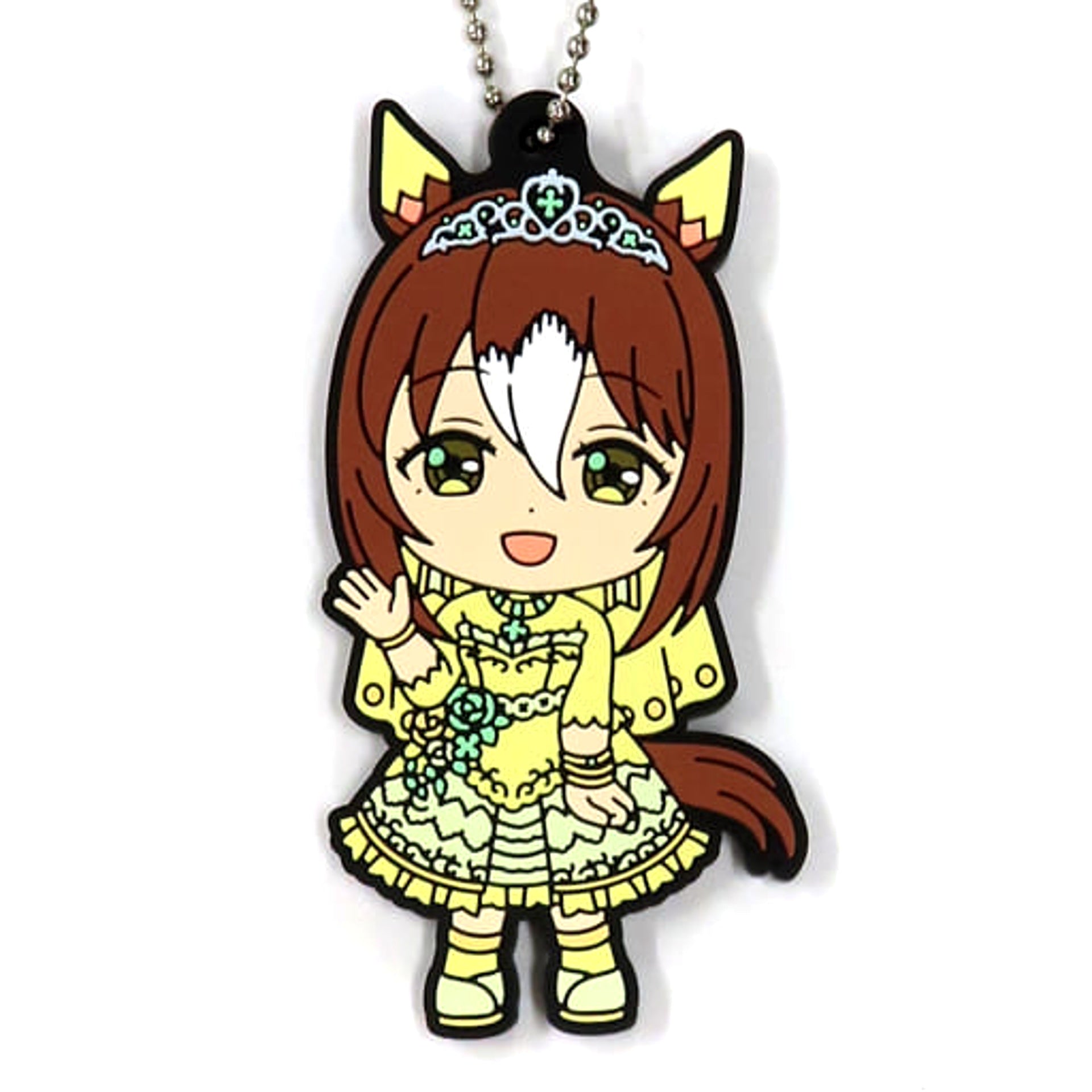 Umamusume: Pretty Derby Fine Motion Ichiban Kuji 6th Rubber Mascot Prize H Keychains [USED]