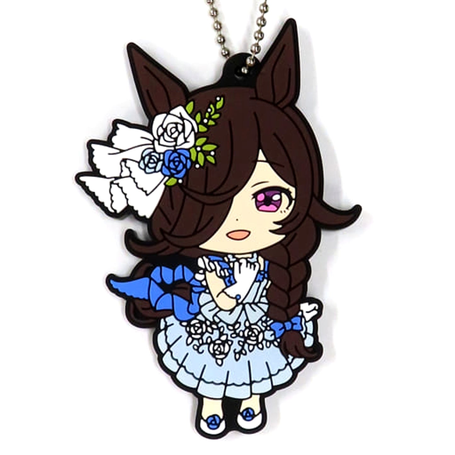 Umamusume: Pretty Derby Rice Shower Ichiban Kuji 6th Rubber Mascot Prize H Keychains [USED]