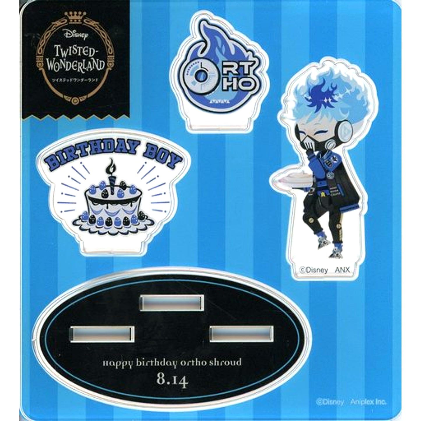 Ortho Shroud Mini Acrylic Stand Disney Twisted-Wonderland Ortho Birthday Memorial Goods [USED]