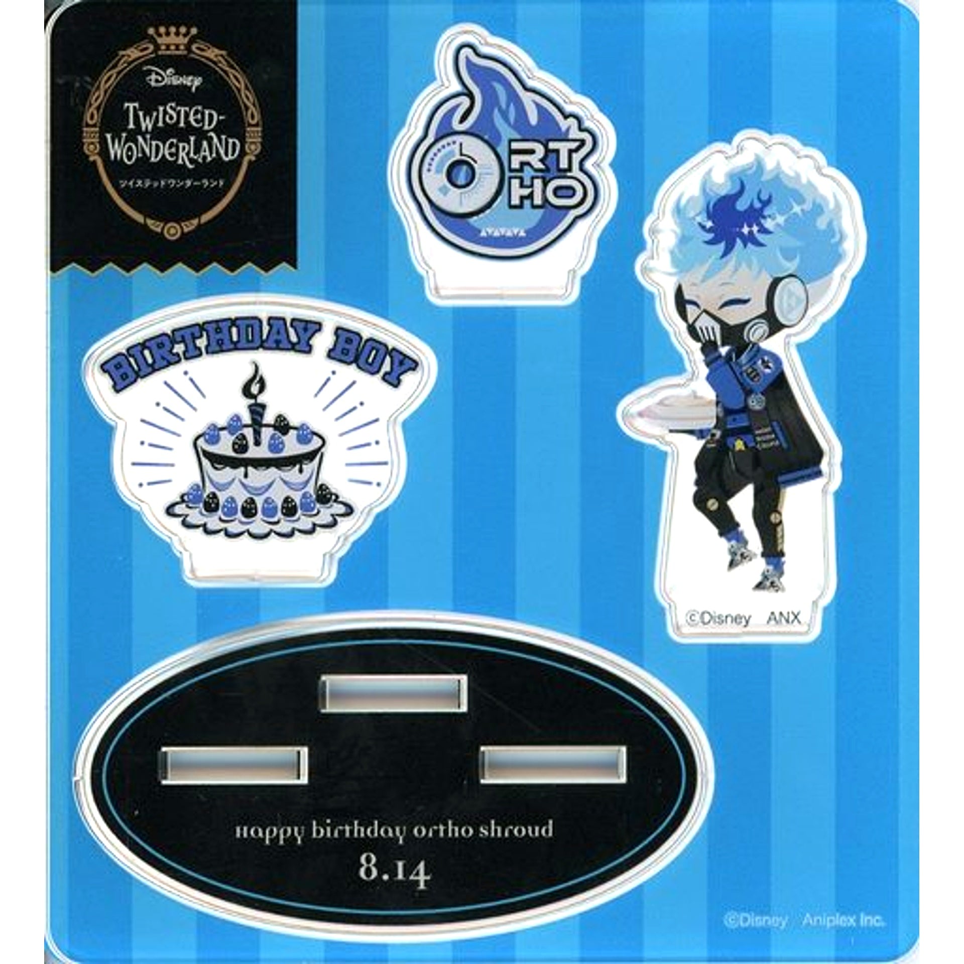 Ortho Shroud Mini Acrylic Stand Disney Twisted-Wonderland Ortho Birthday Memorial Goods [USED]
