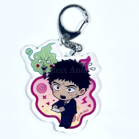Mob Psycho 100 III Serizawa Dimple Ekubo ga Ippai Acrylic Keychain Vol.1 Keychains [USED] — photo 1