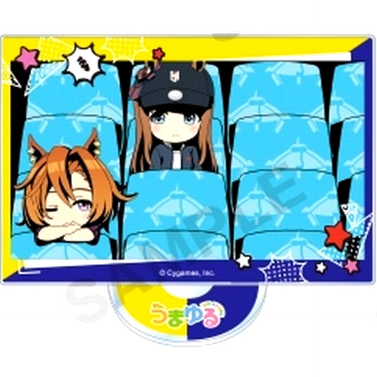 Grass Wonder & T.M. Opera O Uma Musume Pretty Derby Umayuru Trading Square Acrylic Stand Vol. 2 [USED]