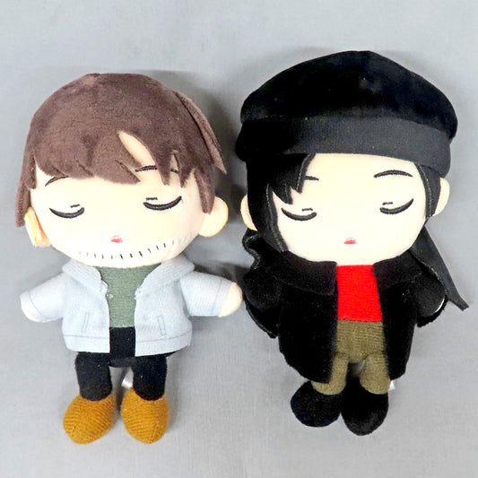 Rye & Scotch Detective Conan Sitting Plush Set Weekly Shonen Sunday Subscriber Limited Applicant Service Sunday Webry Limited [USED]
