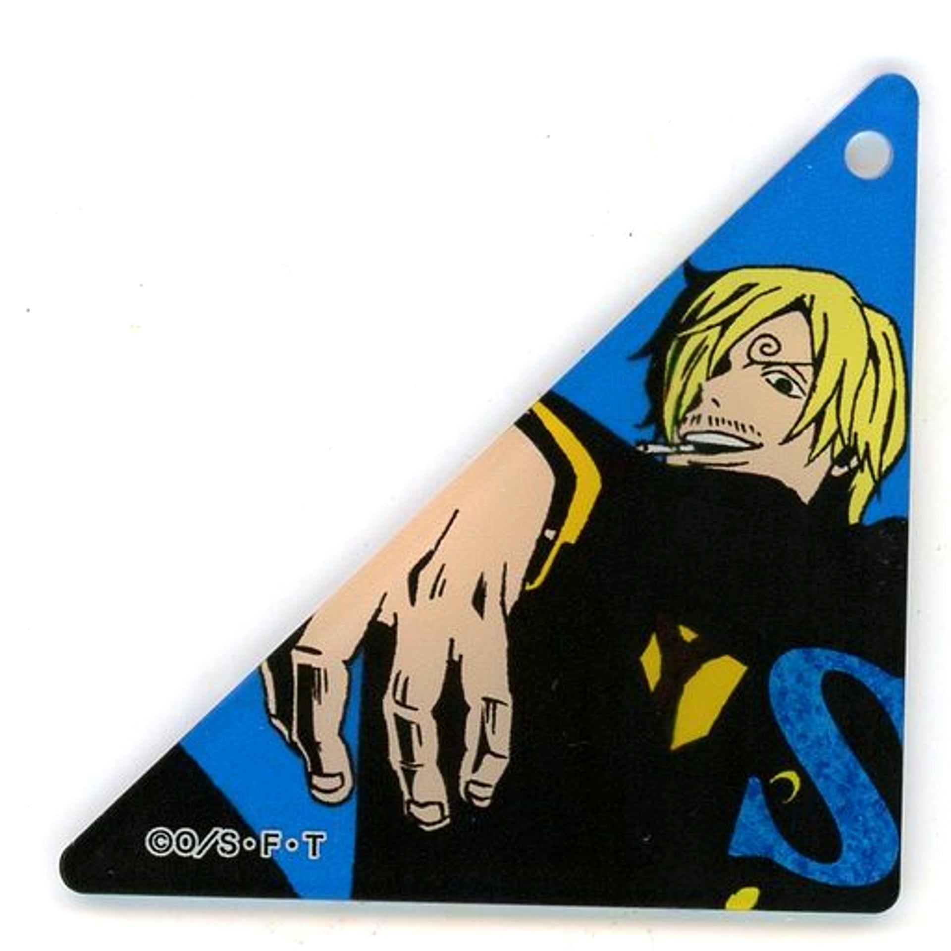 Sanji One Piece Acrylic Keychain Collection Mugiwara Store Limited [USED]