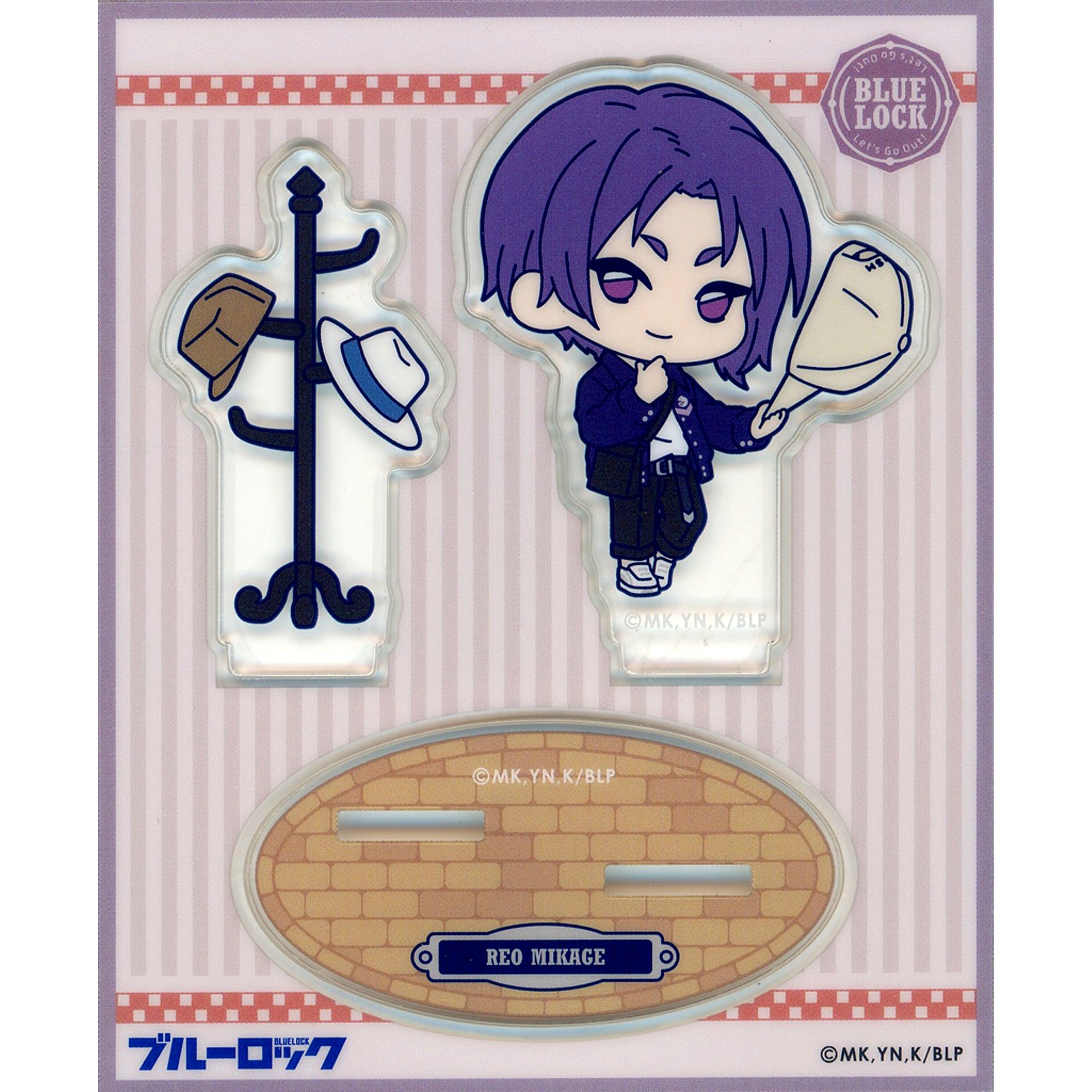 Reo Mikage 2 Blue Lock Mini Character Acrylic Stand Let's Go Out Vol. 2 [USED]
