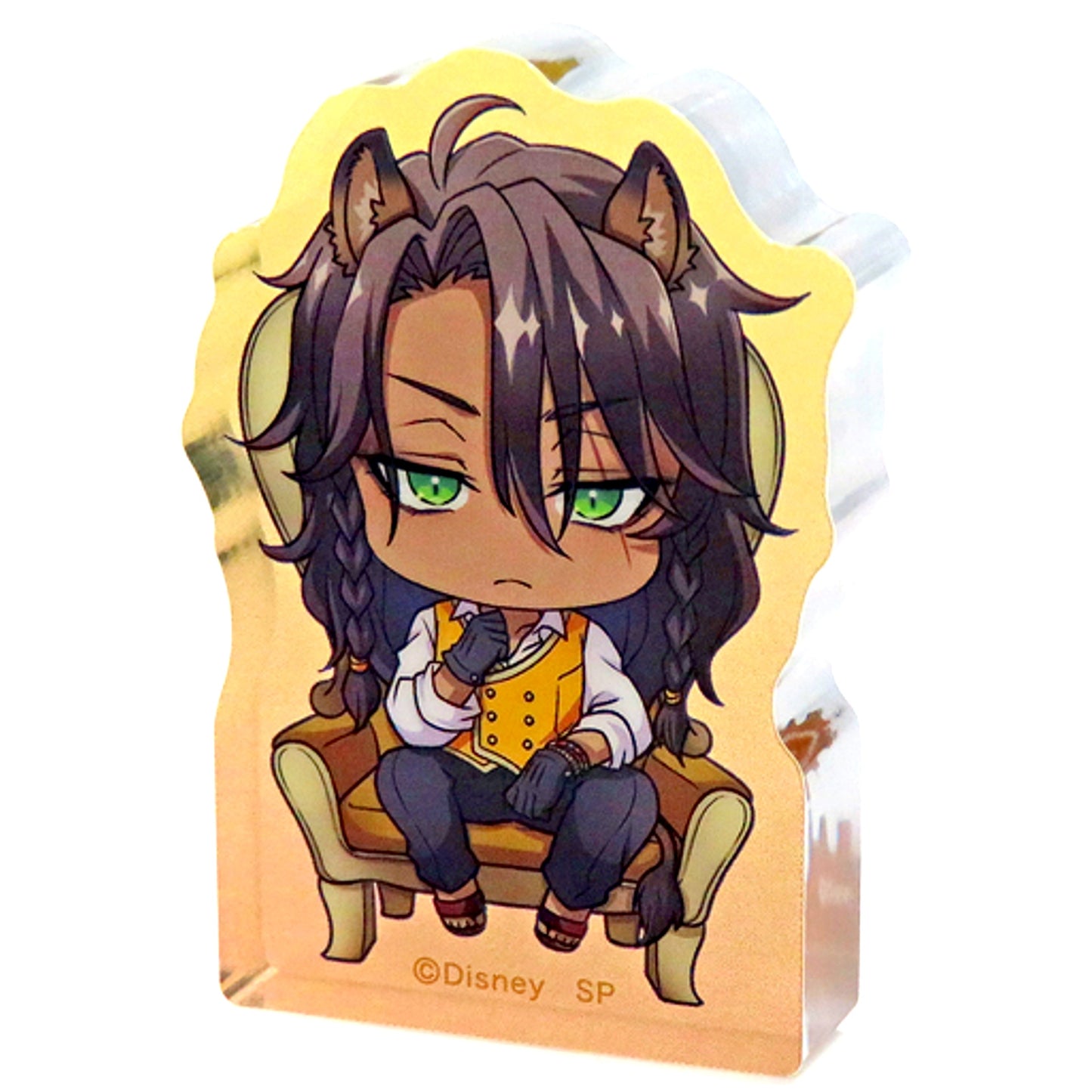 Leona Kingscholar Korotto Acrylic Figure Collection Chair Vol.2 Disney Twisted-Wonderland [USED]