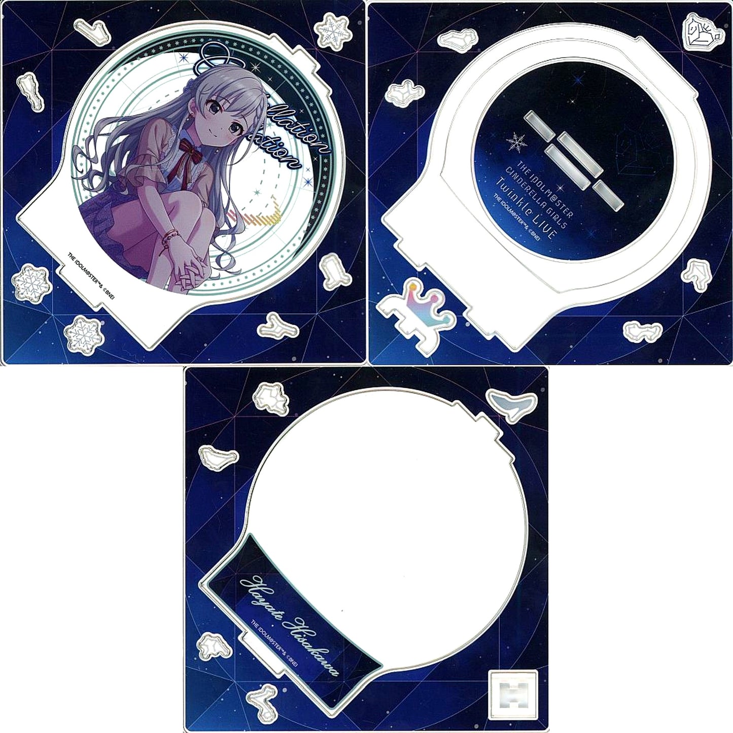 Hayate Hisakawa THE IDOLM@STER Cinderella Girls Official Constellation Acrylic Stand Constellation Gradation Ver. [USED]