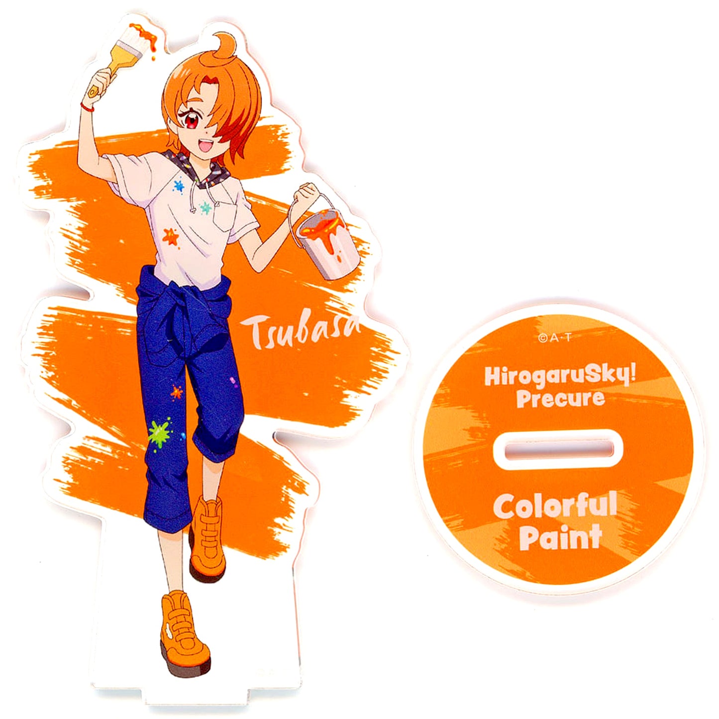 Tsubasa Yuunagi Soaring Sky! Pretty Cure Colorful Paint Acrylic Stand Pretty Store Limited [USED]