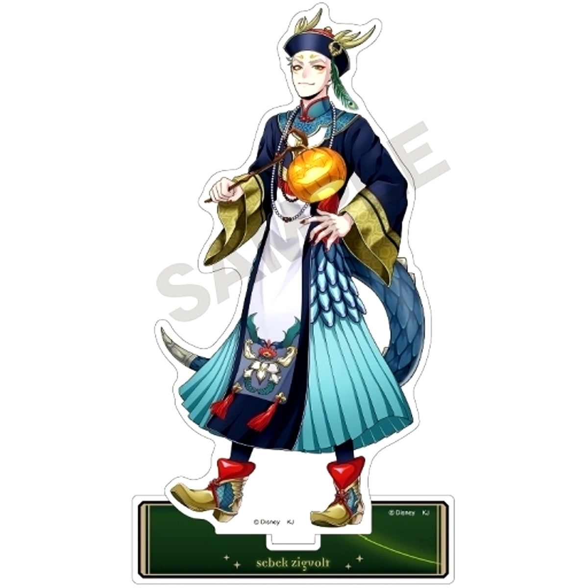 Sebek Zigvolt Scary Dress Ver. Acrylic Stand Twisted-Wonderland [USED]