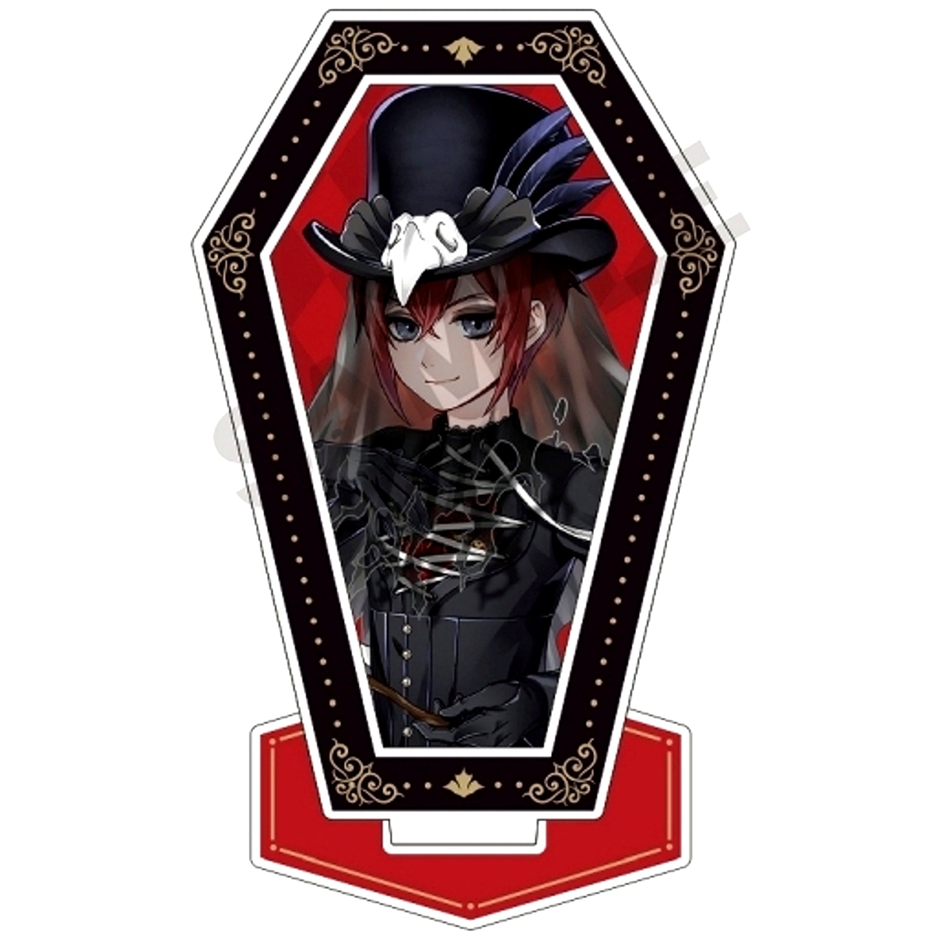Riddle Rosehearts Scary Dress Ver. Frame Acrylic Stand Twisted-Wonderland [USED]