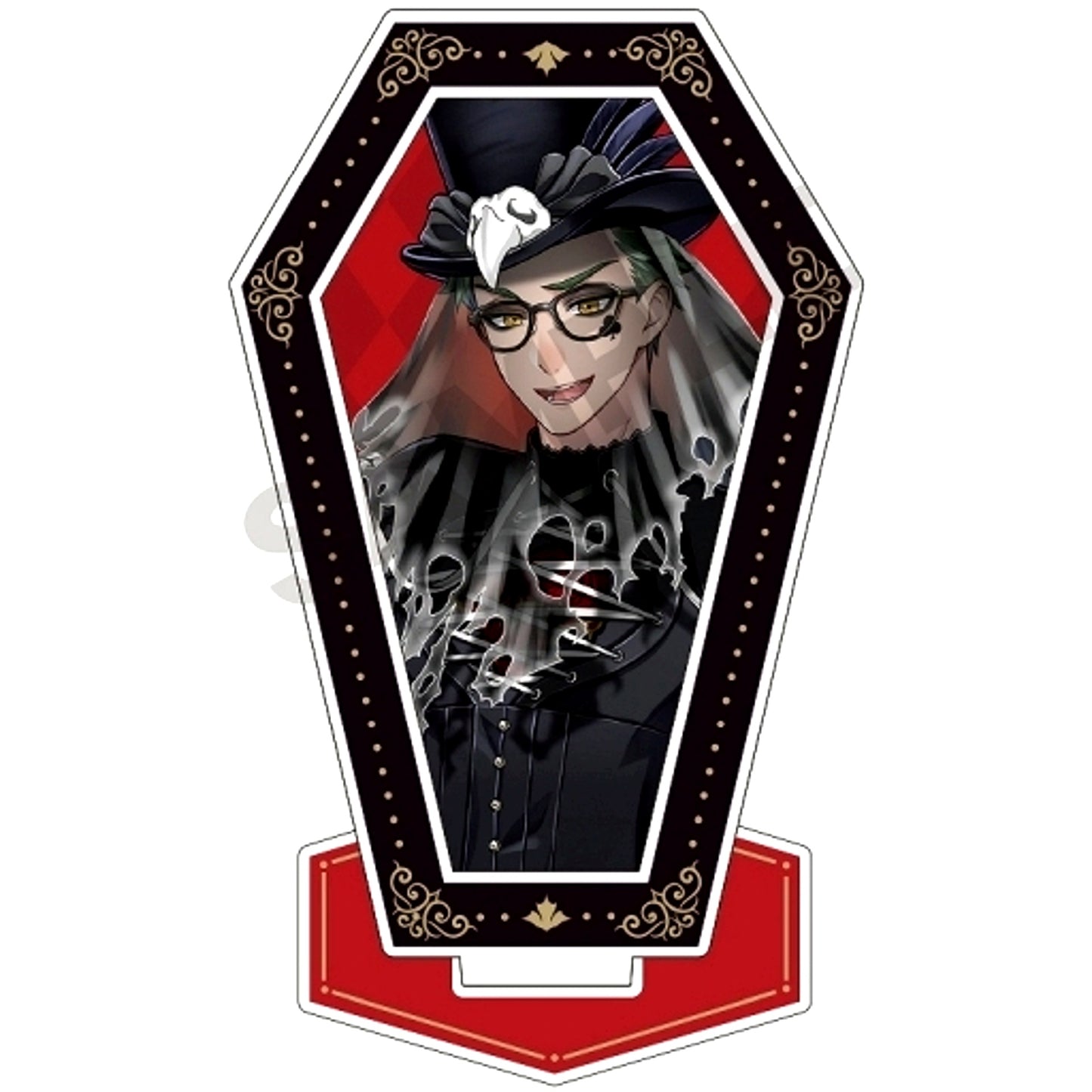 Trey Clover Twisted Wonderland Scary Dress Ver. Frame Acrylic Stand [USED]