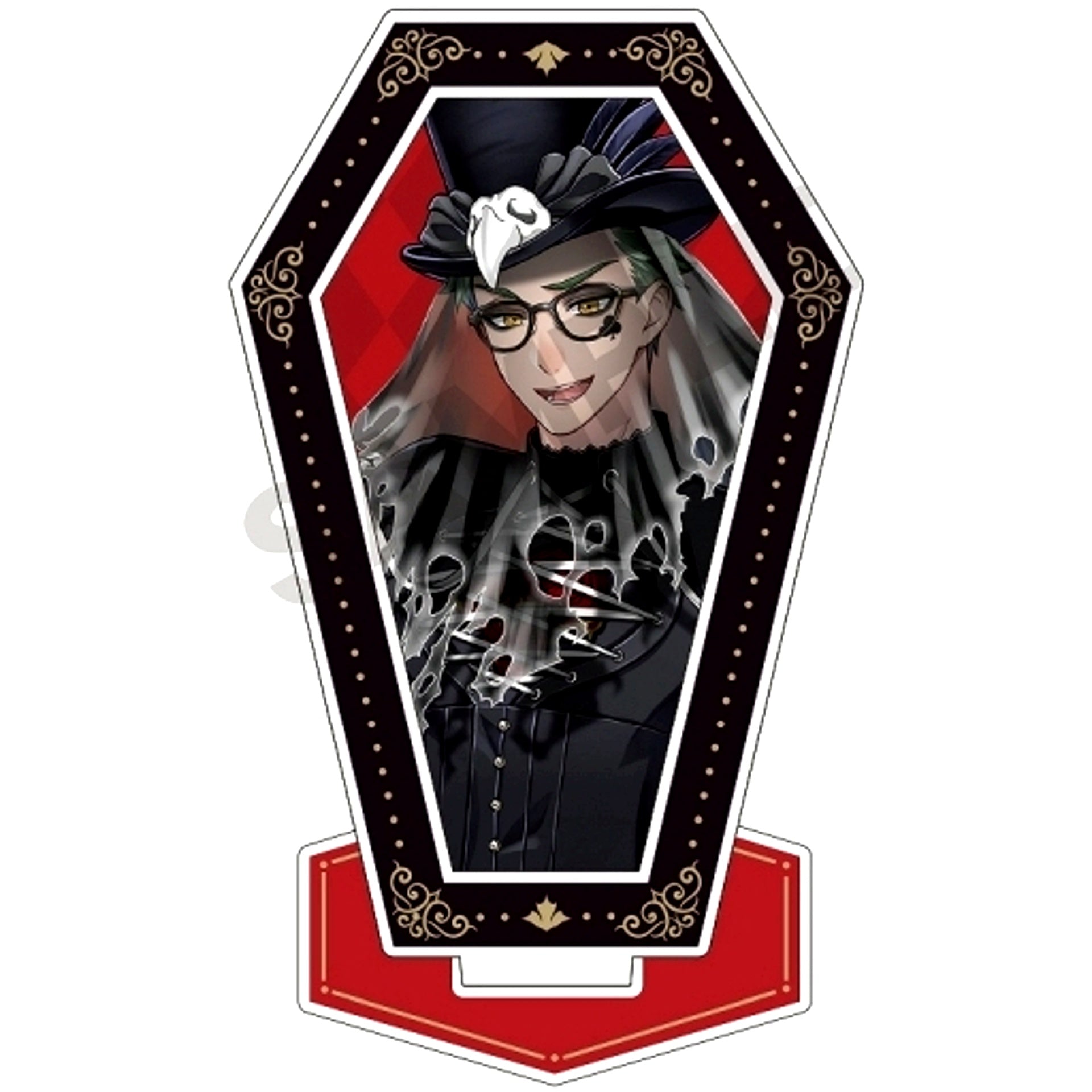 Trey Clover Twisted Wonderland Scary Dress Ver. Frame Acrylic Stand [USED]