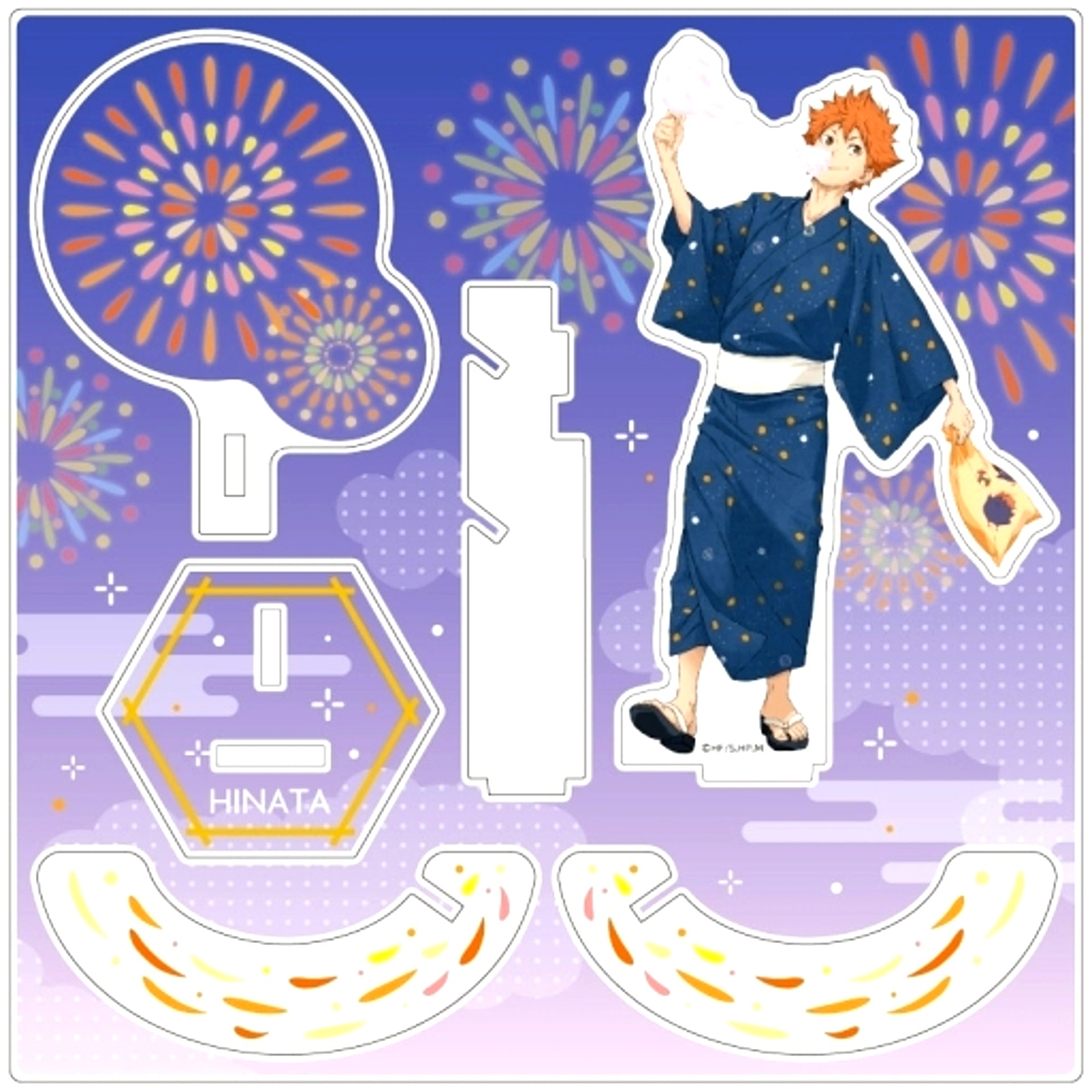 Shoyo Hinata - Yukata Ver. Effect Acrylic Figure Haikyu!! [USED]