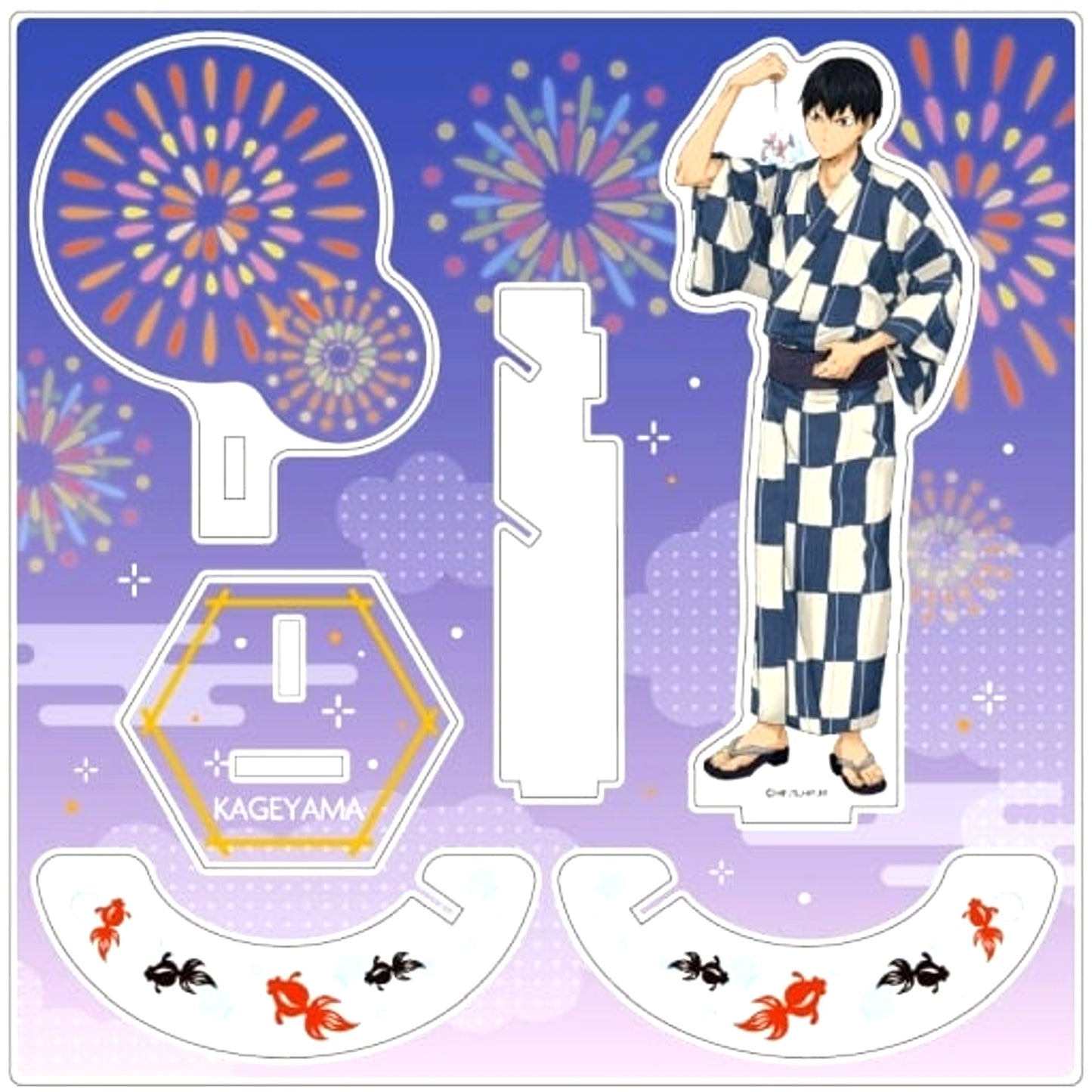 Tobio Kageyama - Yukata Ver. Effect Acrylic Figure Haikyu!! [USED]