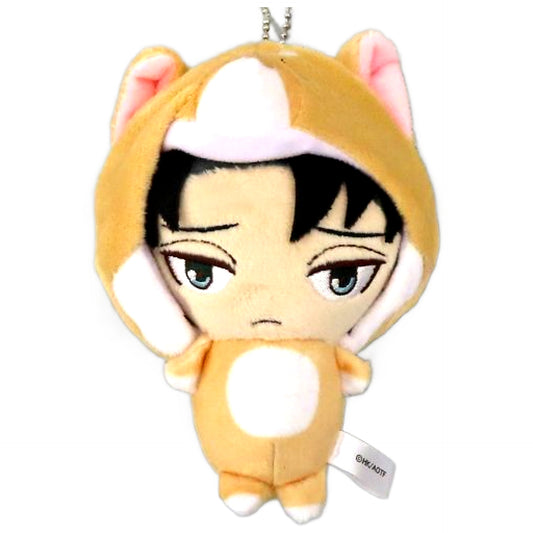 Attack on Titan Levi Ackerman Childhood Ver. Animarukko Plush Mascot Plush [USED]