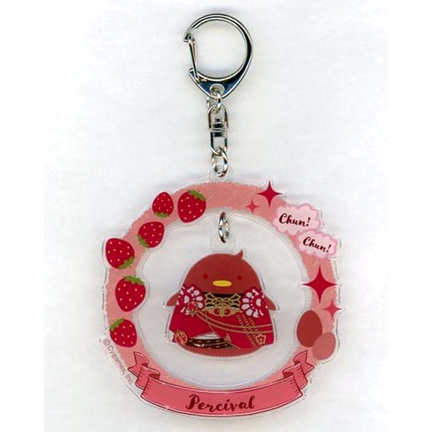 Granblue Fantasy Percival Chuncolle Acrylic Key Ring with Charms Keychains [USED]