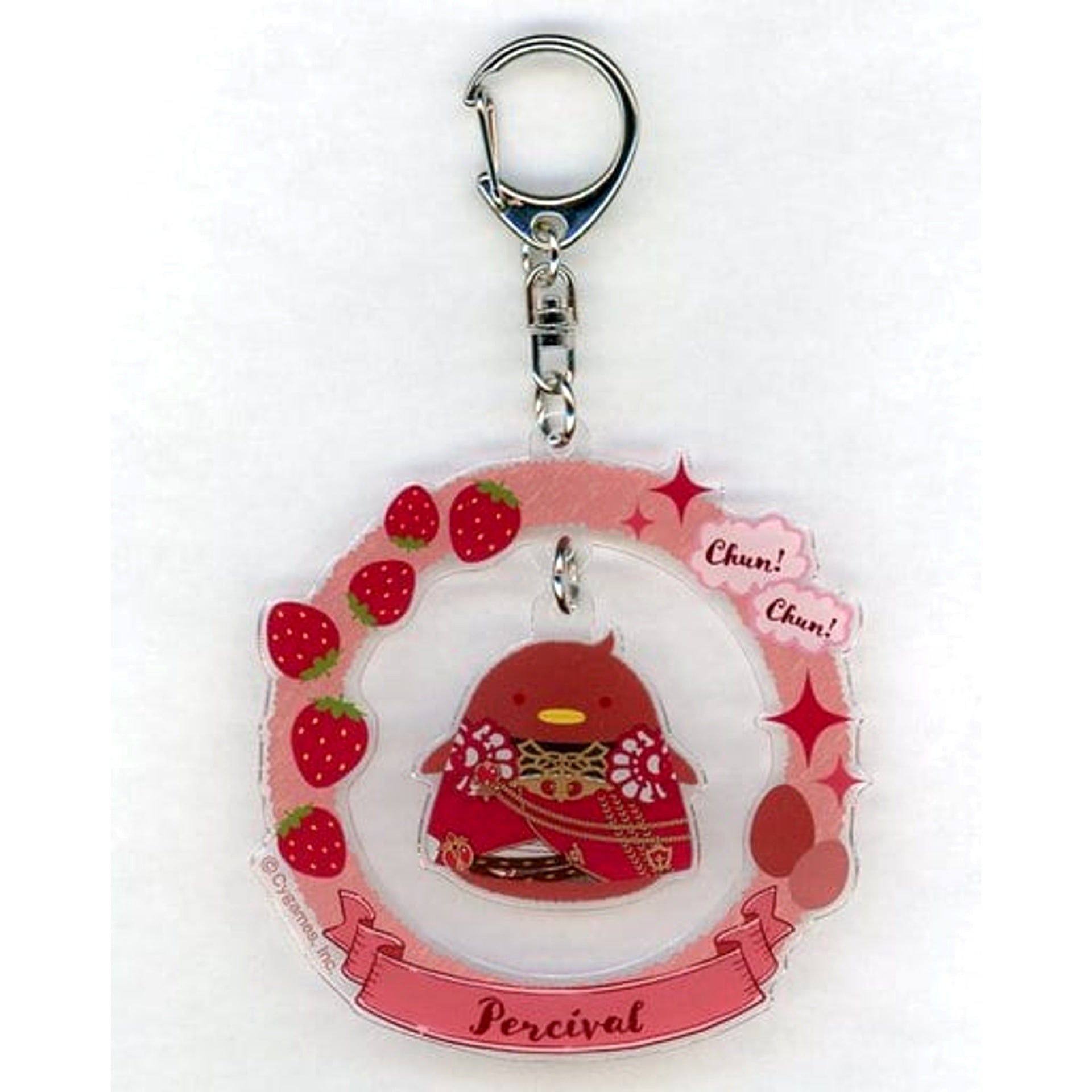 Granblue Fantasy Percival Chuncolle Acrylic Key Ring with Charms Keychains [USED]