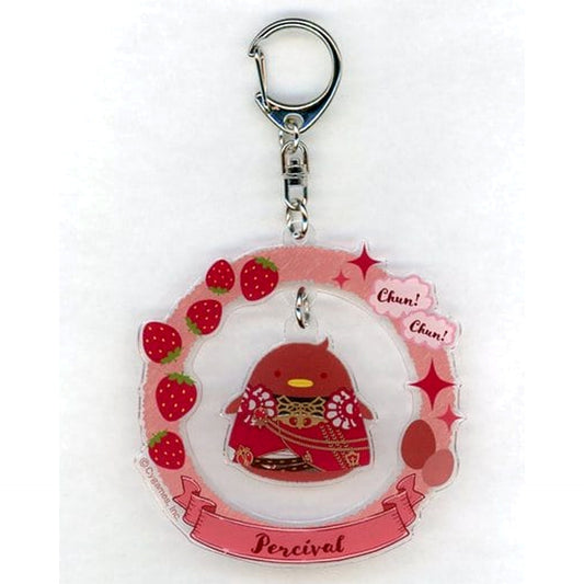 Granblue Fantasy Percival Chuncolle Acrylic Key Ring with Charms Keychains [USED]