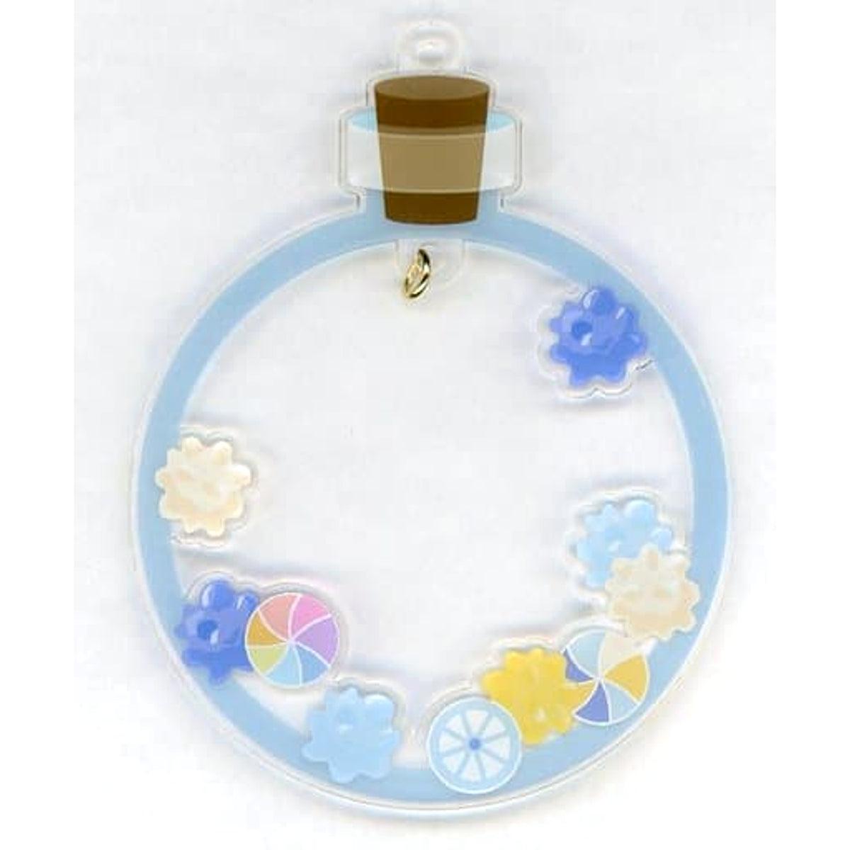 Sky Blue Chara Fuku Kuji Online apicolle: #My Top Pick for Japanese Sweets Yurayura Charm Candy Bottle Keychain Prize C-3 [USED]