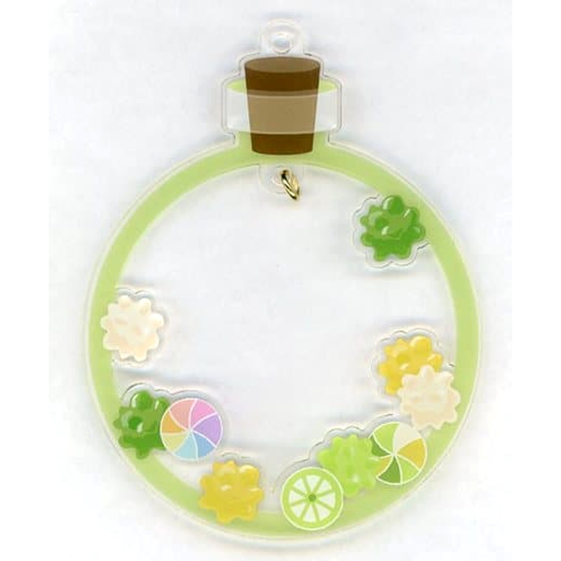 Green Chara Fuku Kuji Online apicolle: #My Top Pick for Japanese Sweets Yurayura Charm Candy Bottle Keychain Prize C-4 [USED]