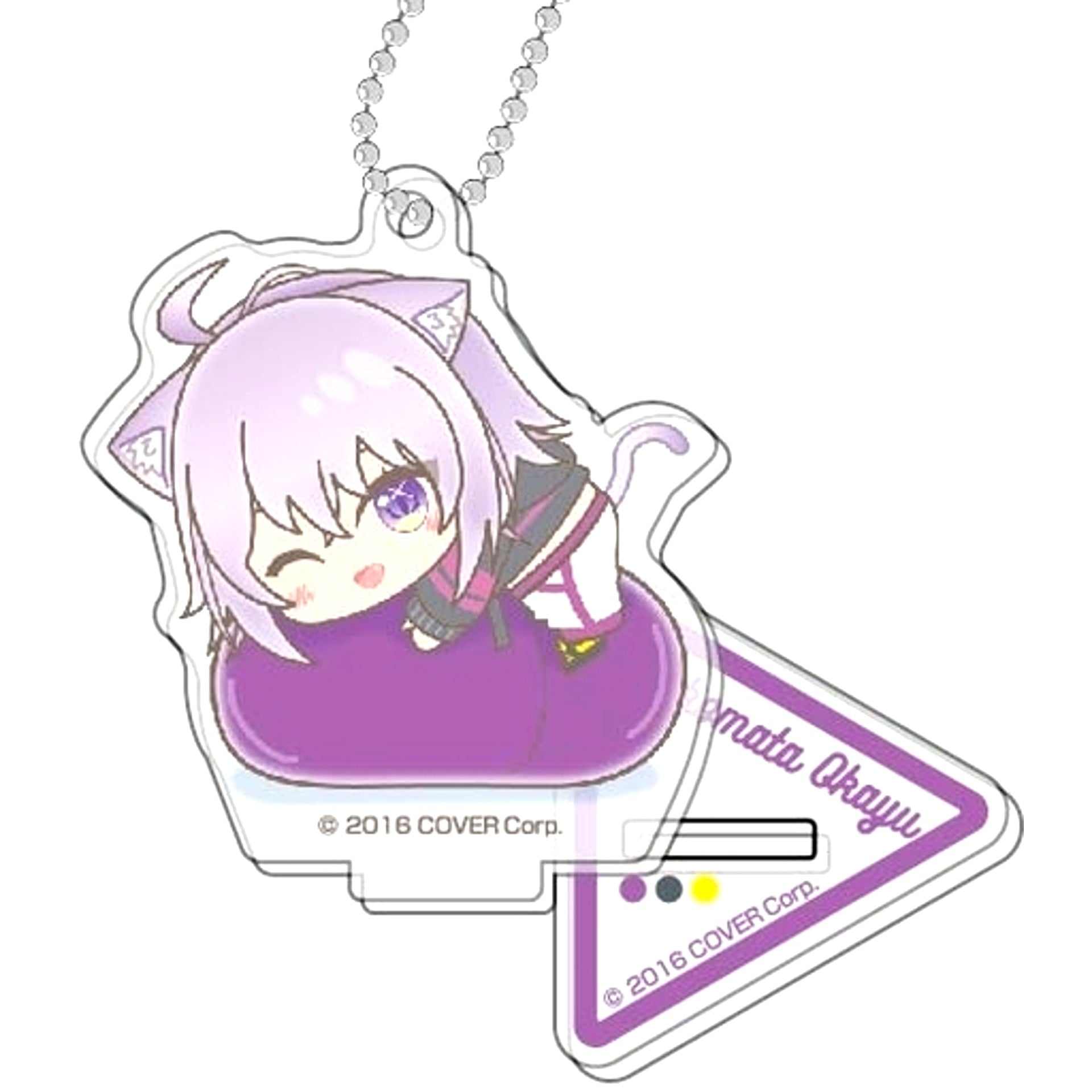 Nekomata Okayu Hololive Stand Mini Acrylic Keychain Hugmeets E BOX [USED]