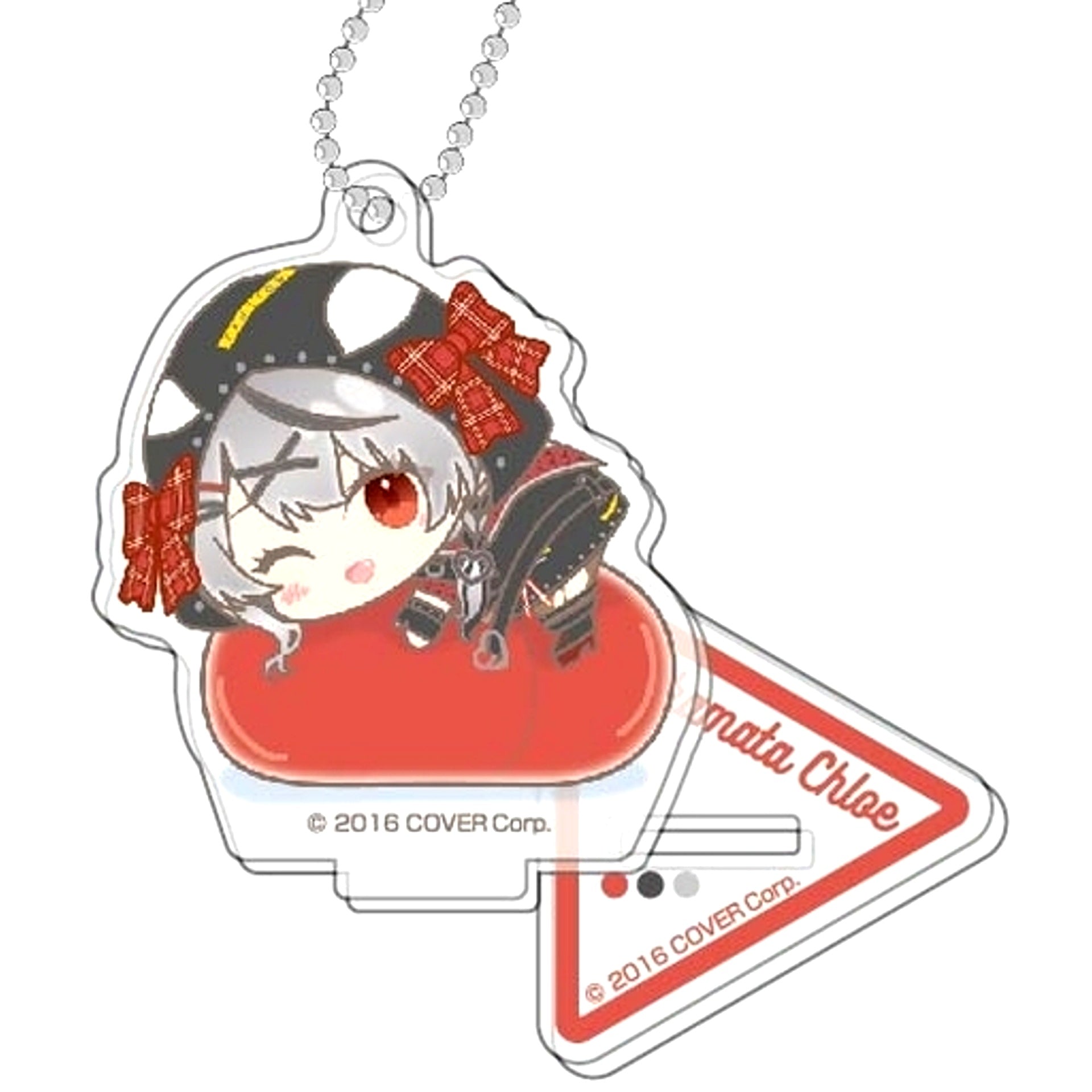Sakamata Chloe Hololive Stand Mini Acrylic Keychain Hug Meets E BOX [USED]