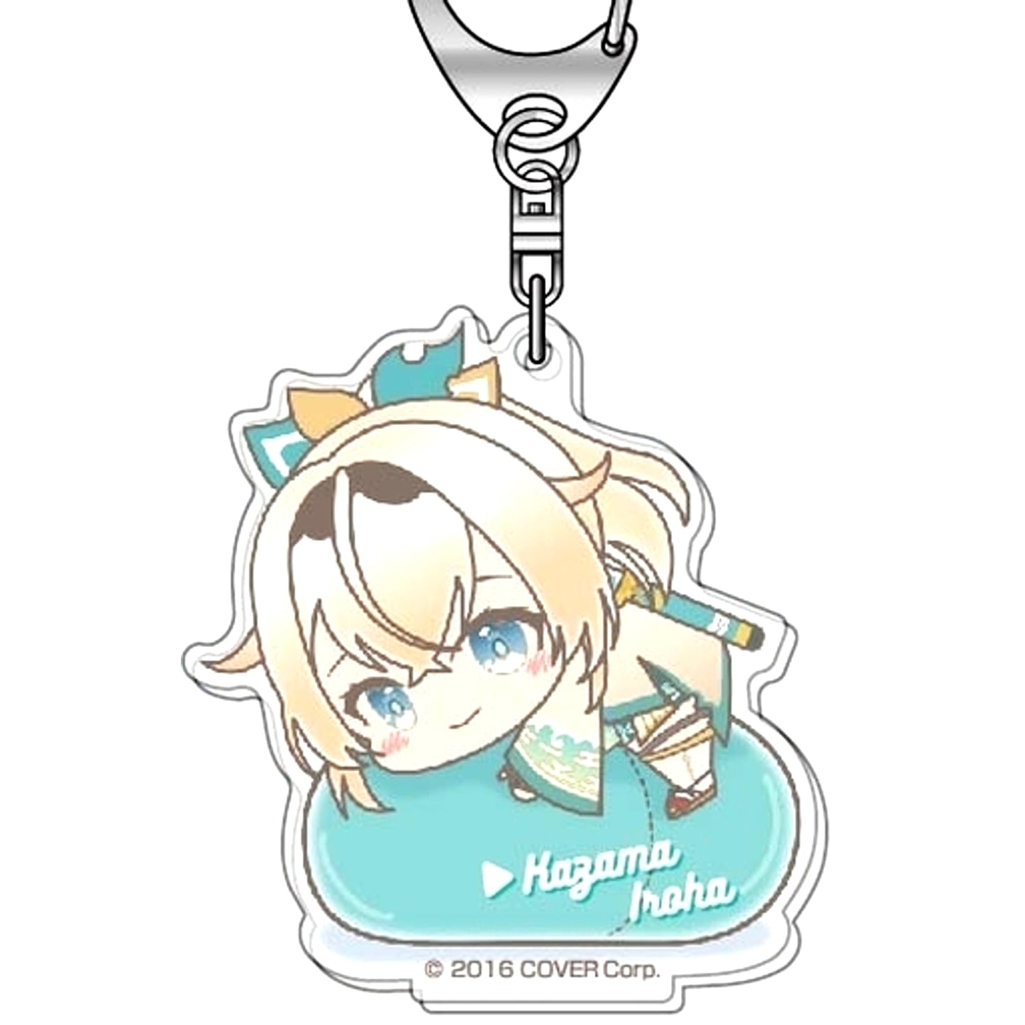 Kazama Iroha Hololive Acrylic Keychain 08 Hugmeets Vol.5 [USED]