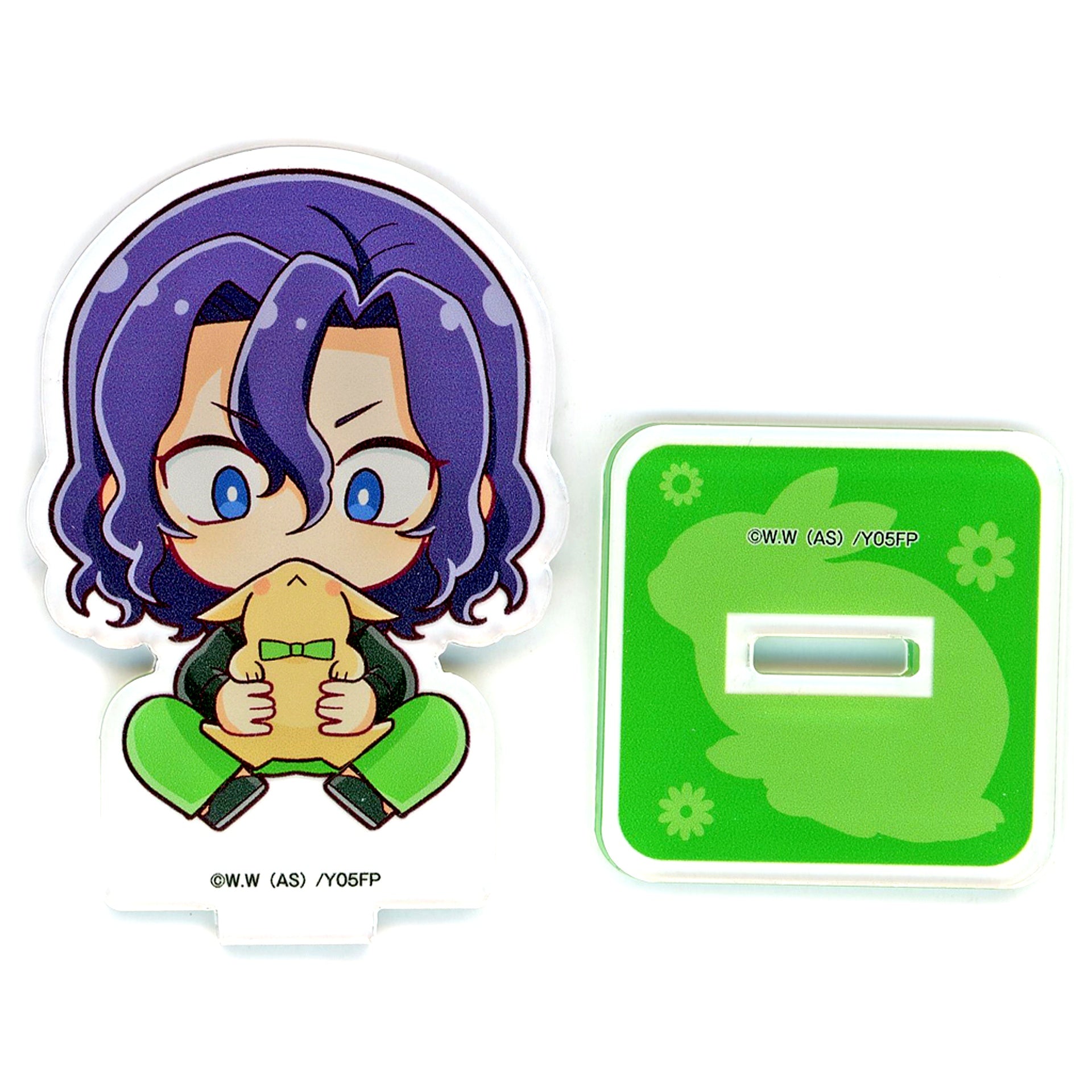 Junta Teshima Yowamushi Pedal LIMIT BREAK x PRINCESS CAFE Chibi Acrylic Stand A [USED]