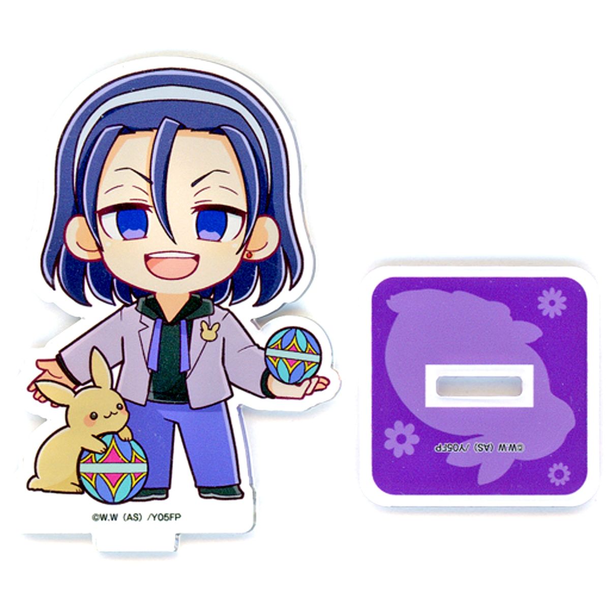 Jinpachi Toudou Yowamushi Pedal: Limit Break x Princess Cafe Mini Character Acrylic Stand B [USED]