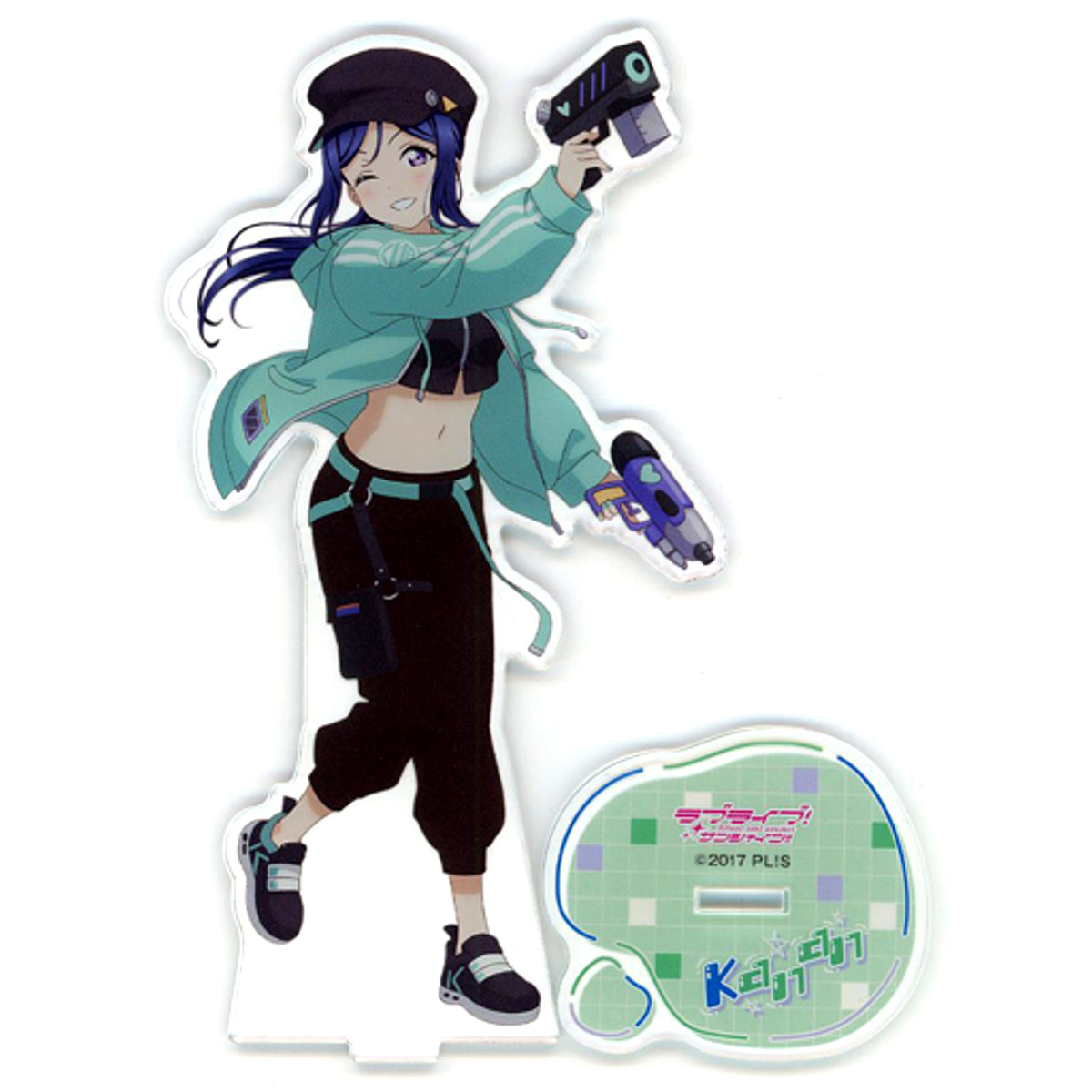Kanan Matsuura Big Acrylic Stand Love Live! Sunshine!! x Village Vanguard [USED]