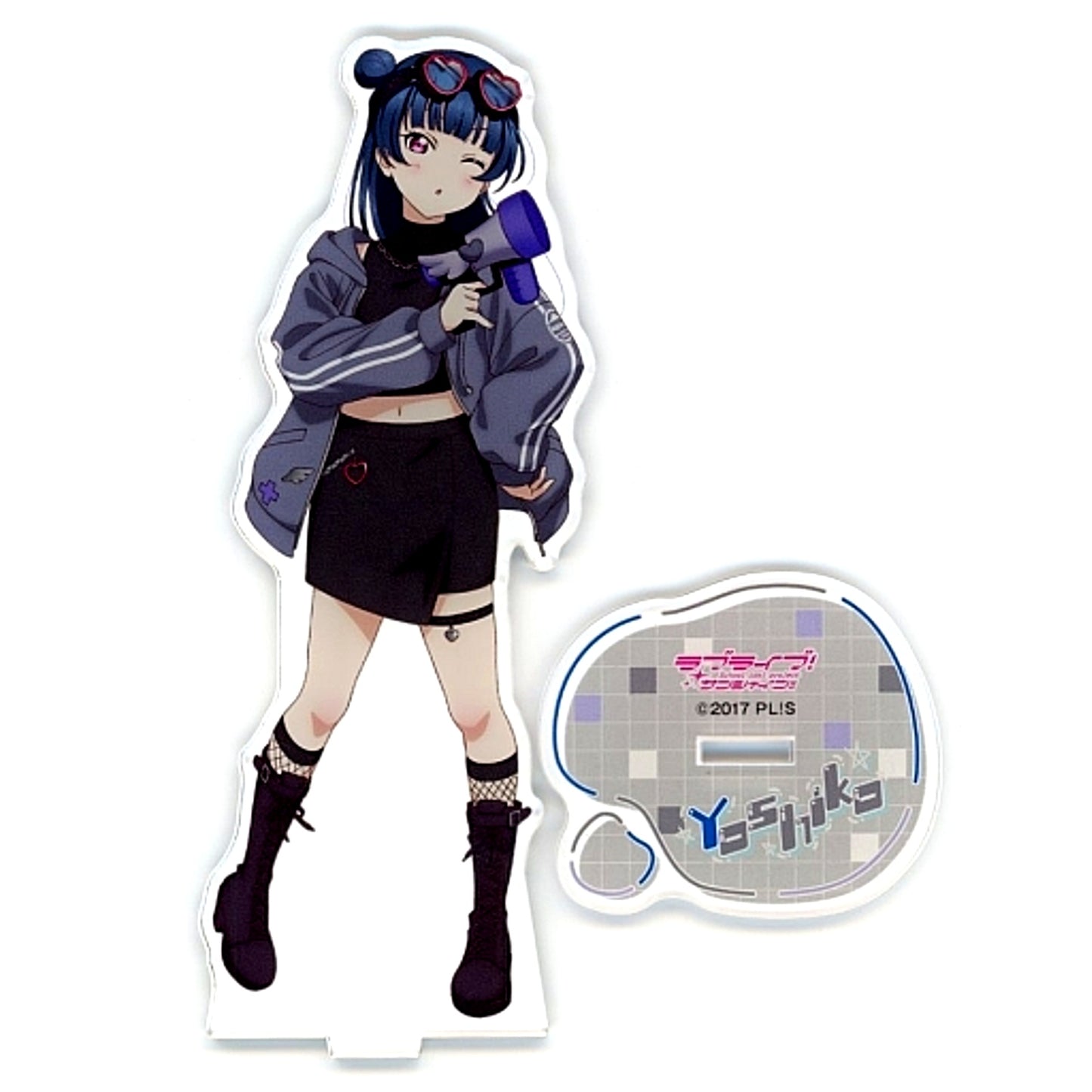Yoshiko Tsushima BIG Acrylic Stand Love Live! Sunshine!! x Village Vanguard [USED]