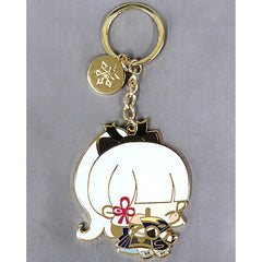 Genshin Kamisato Ayaka Inazuma Q ban Series Metal Keychain Keychains [USED]