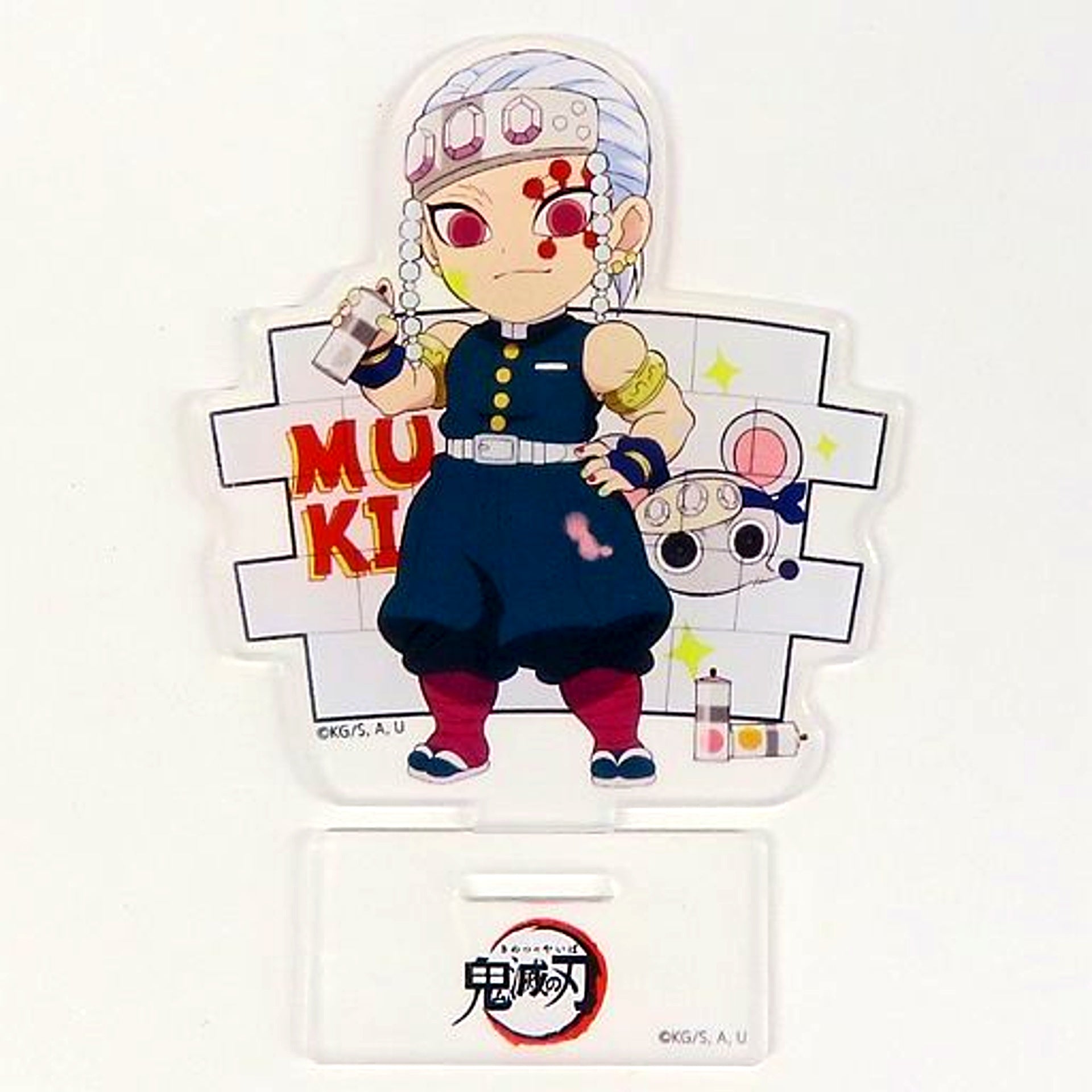 Tengen Uzui Demon Slayer x ufotable cafe KOREA 5th Anniv Acrylic Stand [USED]